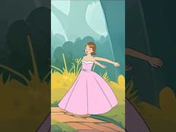 12 Princess with Dancing Red Shoes ✨👠| Fairy Tales #shorts  #fairytales #stories  #forkids