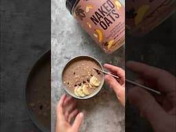 Protein Overnight Oats #ad with Naked Nutrition Naked Oats