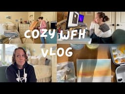 Work, New Easels, Painting and Rainy Days - A Cozy WFH Vlog