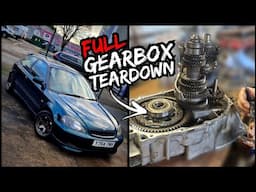 What's That Noise? Gearbox REBUILD & UPGRADE For The Civic! *Carbon Synchro, Polybush*