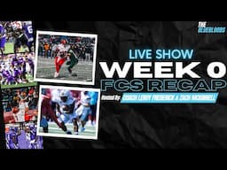 LIVE: Week 0 FCS Football Recap (MEAC/SWAC Challenge & FCS Kickoff) | The Bluebloods