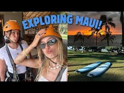 Exploring Maui 🌺 (Surfing, Zip-lining, & the Four Seasons Resort!)