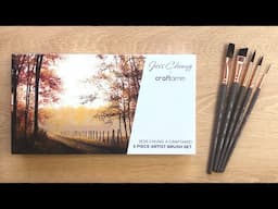 I designed a brush set! Unboxing + creating textures with the brushes