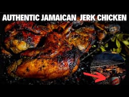 COOKING AUTHENTIC JAMAICAN JERK CHICKEN IN MY NEW GAS PAN FOR THE FIRST TIME