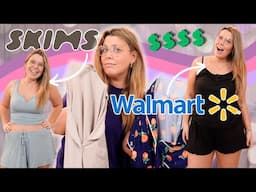 Comparing Cheap vs. Luxury Pajamas (SKIMS & Walmart!!)