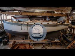 In the workshop with Ben 01. (Ben Harris & Co | UK based Traditional Boatbuilders)