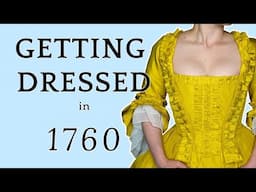 Getting dressed in the 18th century | 1760s fashion