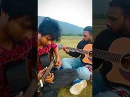 Premikula Roju BGM Guitar cover || Kadhalar Dhinam BGM Guitar cover #music #shorts #guitar