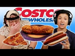 BRIE And Jen Try COSTCO'S Famous Food Court Menu | Kitchen & Jorn