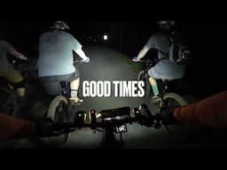 MTB Jumps in the Dark + 4 riders make Wildwood night rides more fun!