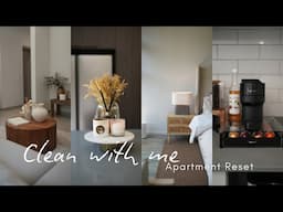 Apartment Reset: Clean With Me | Cleaning motivation + Tips