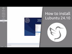 How to install Lubuntu 24.10 Oracular Oriole.