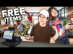 Asking STORES For A FREE ITEM! (Nagbigay!) | Ranz and Niana