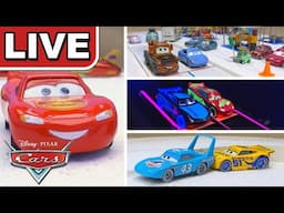 🔴 LIVE The Best of Lightning McQueen's Gravity Defying Race Competitions! | Pixar Cars