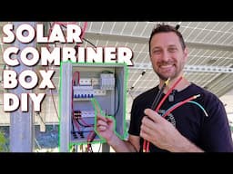 Our DIY Solar Combiner Box! How We Wired It!