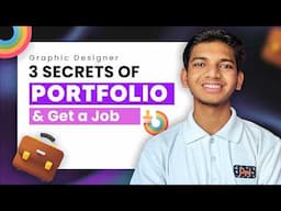 How to Make a Graphic Designer Portfolio  |  Get Hired as a Graphic Designer & Video Editor