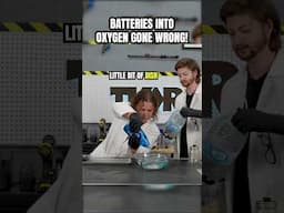 Turning Batteries Into Oxygen (GONE WRONG)