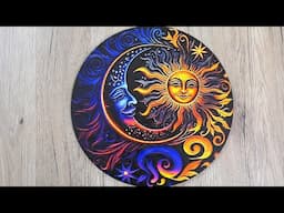 Top Satisfying Puzzle Sun & Moon Wooden Jigsaw Puzzle #puzzle