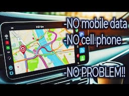 NO DATA NEEDED!! Add offline navigation to any newer vehicle!