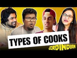 JORDINDIAN | Types Of Cooks | REACTION