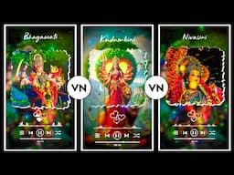 Navratri Video Editing | Durga Puja Status Editing | Durga Puja Editing Video in Vn |Vn Video Editor