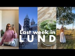 LAST WEEK IN LUND | Ep.2 | exchange ending, saying goodbye to friends & going home