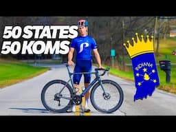 Attempting To Break A Cycling Record In Every State In The US (Ep.1 Indiana)