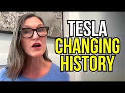 "Elon's victory marks a historic time for Tesla Stock"- Cathie Wood