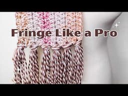 Learn This Pro Hack to Finish Your Crochet Scarf