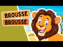 BROUSSE BROUSSE j'aime ma brousse 🦁🐯🐆  |Comptines et chansons par Les Mômeries