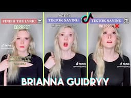 Brianna Guidryy Tik Tok Saying POV Tik Tok Videos - @briannaguidryy Finish The Lyrics tiktok Series