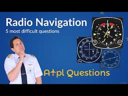 TOUGHEST 5 Radio Navigation questions from EASA ATPL Questions database! Captain Joe & Fabi