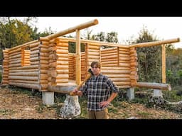 One Year Alone Building a Log Cabin in the Wilderness