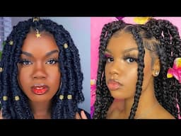 PROTECTIVE HAIRSTYLE IDEAS | BRAIDS, BUNS, & MORE