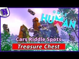 How to Find the Cars Riddle Spot Treasure Chest Locations ONCE HUMAN BEGINNER GUIDE GAMEPLAY