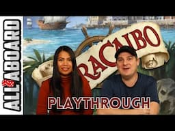 MARACAIBO | Boardgame | How to Play and Full 2-Player Playthrough