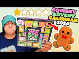 FRUSTRATING Viral Squishy Advent Calendar 2024 Needoh Unboxing