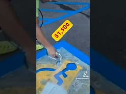 $1500 Parking Lot Striping