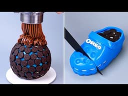 18+ OREO Chocolate Cake Decorating Ideas Holiday | So Yummy FONDANT Cake | DIY Colorful Cake Recipe