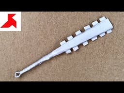 DIY - How to make MACUAHUITL from A4 paper