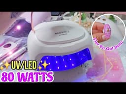 Review LAMPARA UV/LED | #Nailgirls | Amazon |80Watts