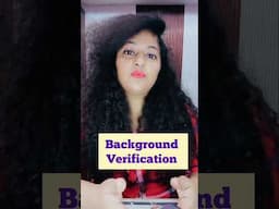 Background Verification Process | Spots on Degree #backgroundverification #shorts #readytogetupdate