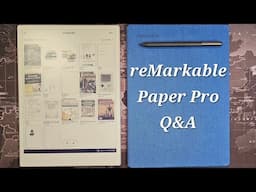 Let's talk about the reMarkable Paper Pro