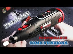 PARKSIDE LEVIGATRICE A PENNA BRUSHLESS  PERFORMANCE MULTIFUNZIONE RICARICABILE 12V test e recensione