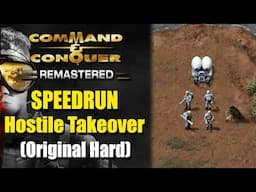 SPEEDRUN: Hostile Takeover (Original Hard) - Command and Conquer Remastered, Covert Operations