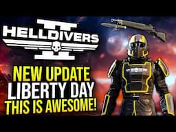 Helldivers 2 - Liberty Day Celebration with NEW WEAPON and Armor!