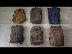 Best WAXED CANVAS Backpacks (Goruck, Filson, Trakke) - They look so GOOD!