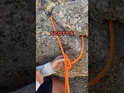 SCOTTS LOCKED BOWLINE: simple and secure