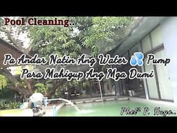 Swimming pool..( Cleaning )