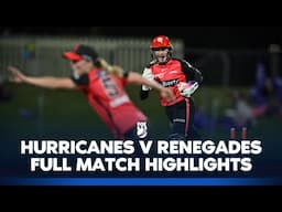 Hobart Hurricanes Women Vs. Melbourne Renegades Women | Full Match Highlights I 21/11/24